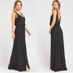 Show Me Your Mumu Kendall Black Maxi Dress